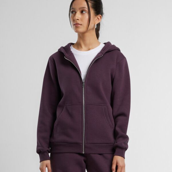 Women’s fluffy zip hoodie Thumbnail